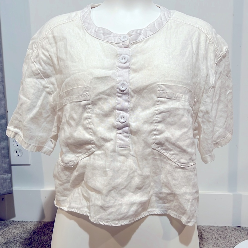 Monrow linen top